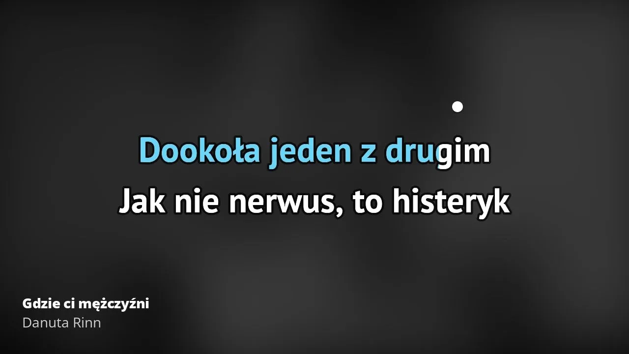 Tekst piosenki Gdzie ci mężczyźni - odkryj emocje i znaczenie utworu